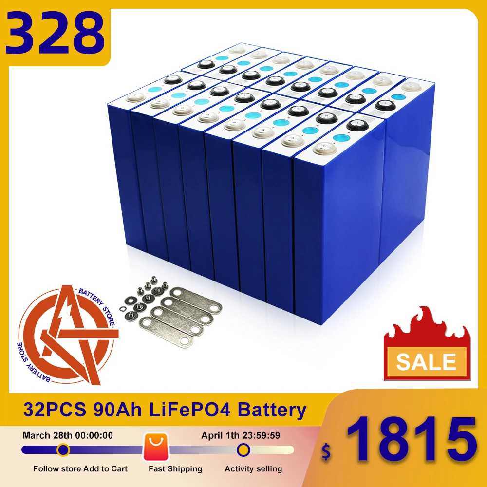 

Аккумуляторная батарея для электромобиля, 3,2 В, 32 шт.