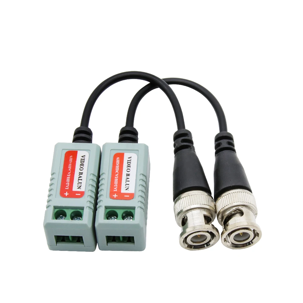 5MP BNC CCTV Video Balun Пассивные Коаксиальные трансиверы UTP Cat5 для аналоговых камер