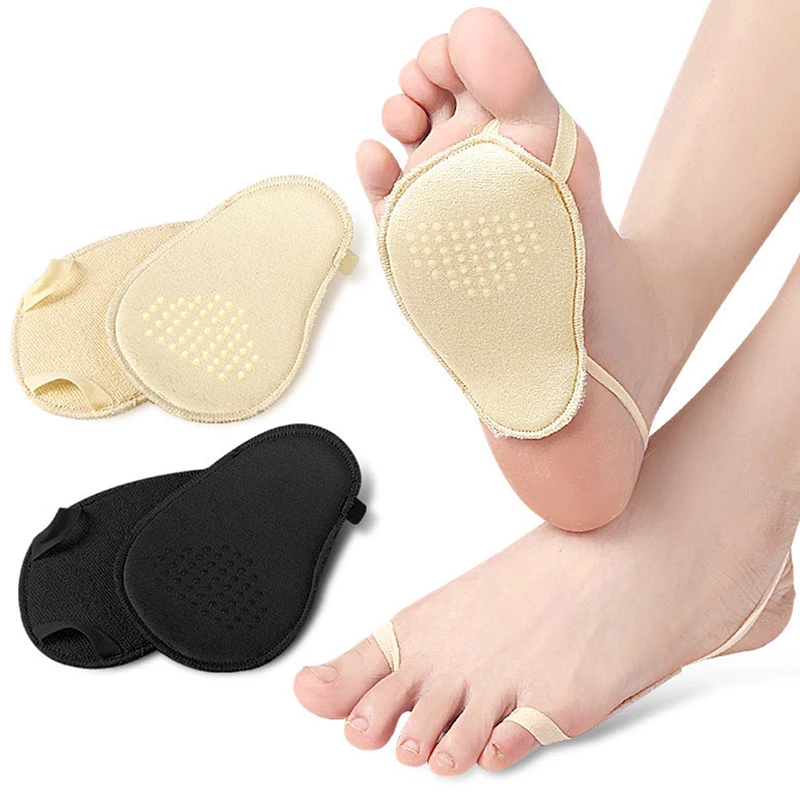 

Women Forefoot Pads High Heels Inserted Insole Non-skid Forefoot Pads For Women Half Insoles Absorbs Shock Socks Toe Pad Inserts