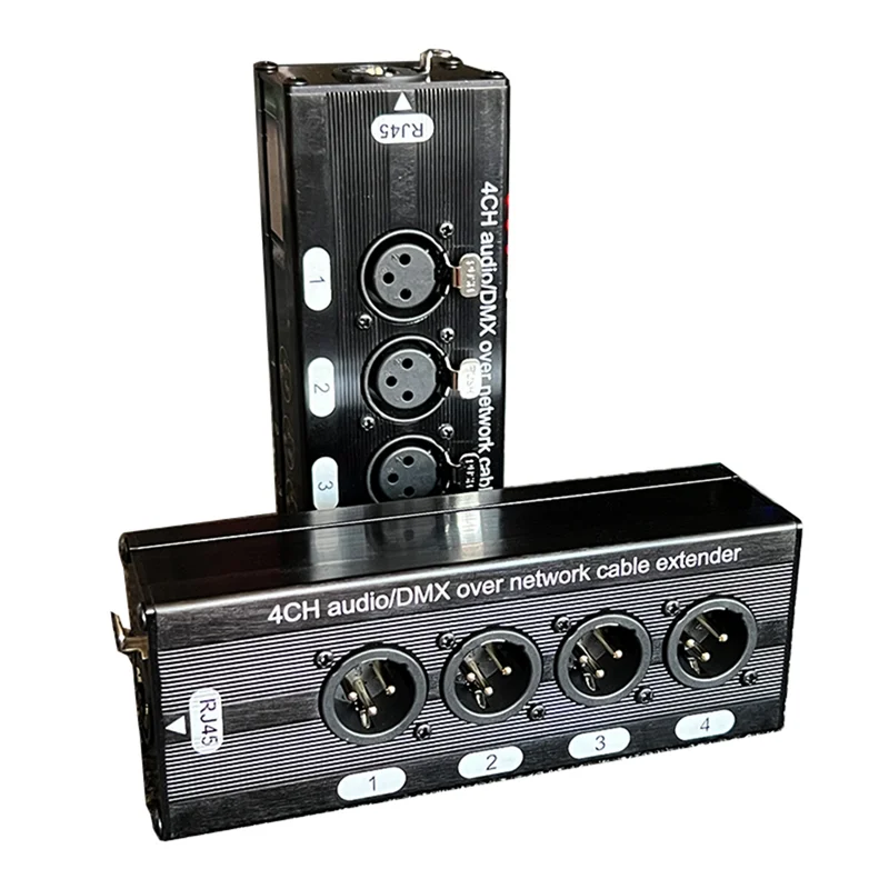 1 пара 4-канальных 3-контактных XLR аудио и DMX по сети удлинитель кабеля, DMX512 Сетевой удлинитель сигнала 1 штекер + 1 гнездо (art.: 3920c97e255eb) - 3920c97e255eb