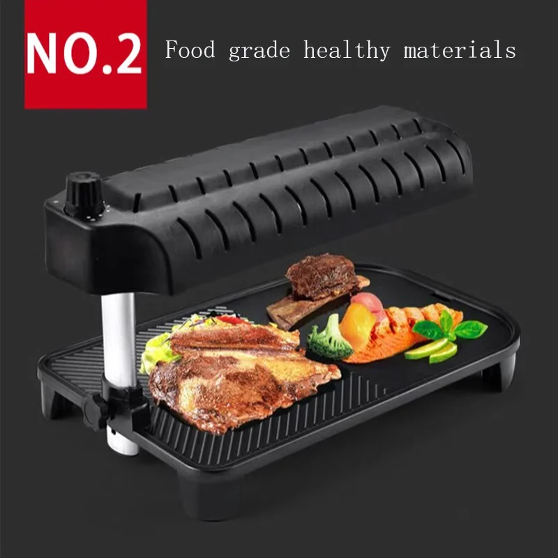 3d-инфракрасный Электрический гриль для барбекю корейский антипригарный