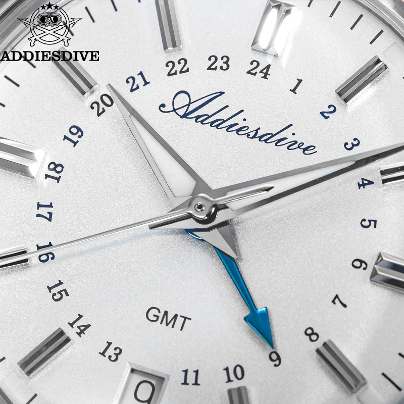 Часы ADDIESDIVE 36 мм швейцарские Ronda 515-24H кварцевые наручные часы с AR-покрытием