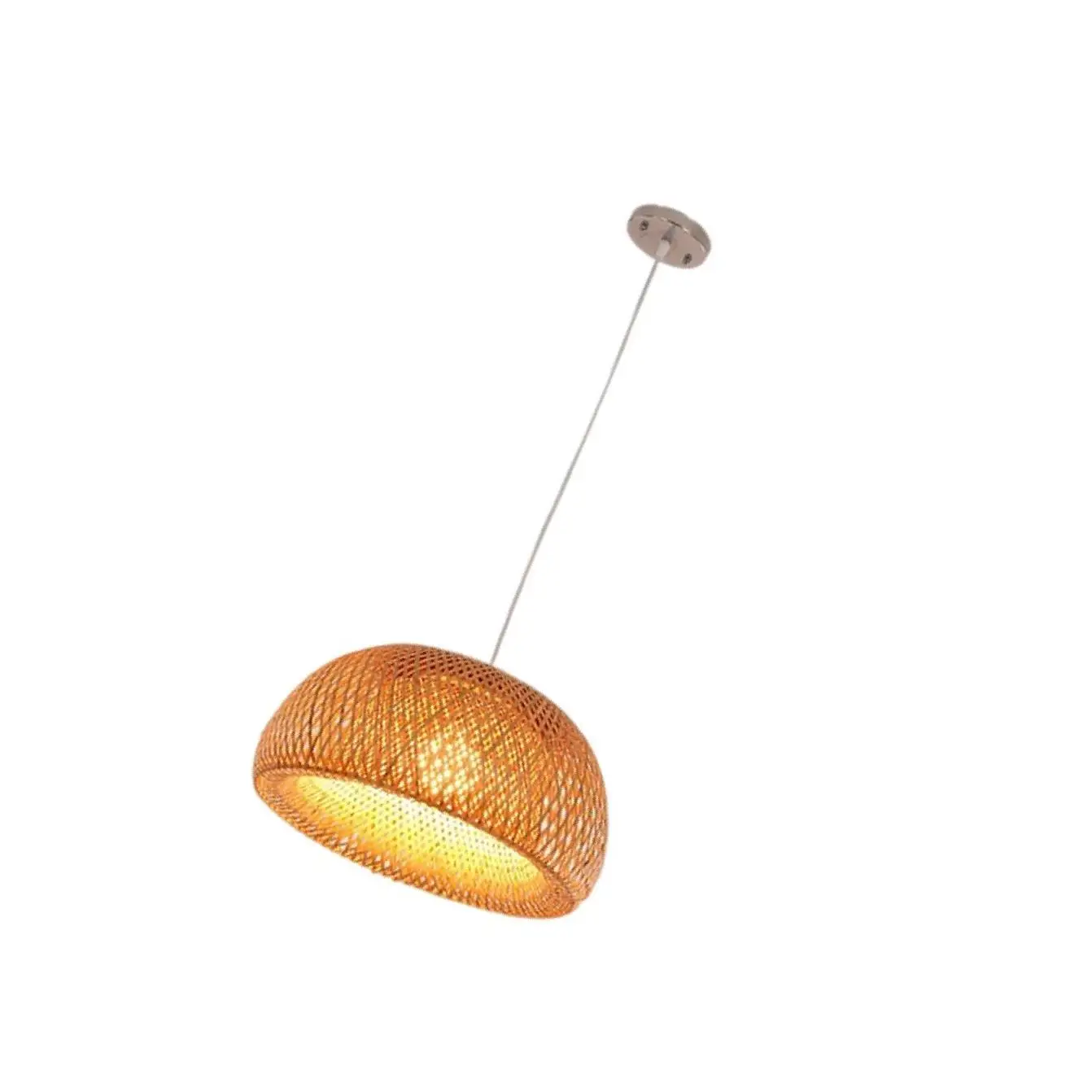 

Bamboo Lamp Shade Home Hotel Room Ceiling Pendant Chandelier Lampshade Decor