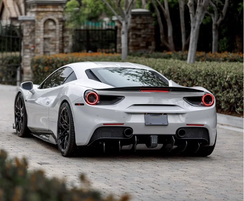 Стильный GTB подходит для Ferrari 488 2015-2019 высококачественный Автомобильный задний