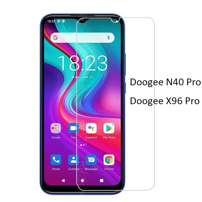 

For Doogee N40 N20 X96 X95 Pro Tempered Glass Glass Screen Protector for Doogee N40Pro Protective Anti Blue Matte Clear Glass