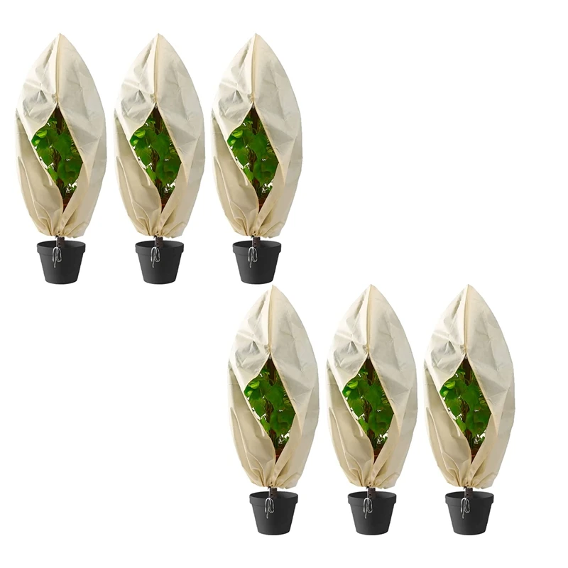 

3 шт., зимние колпачки для растений, для защиты от замерзания