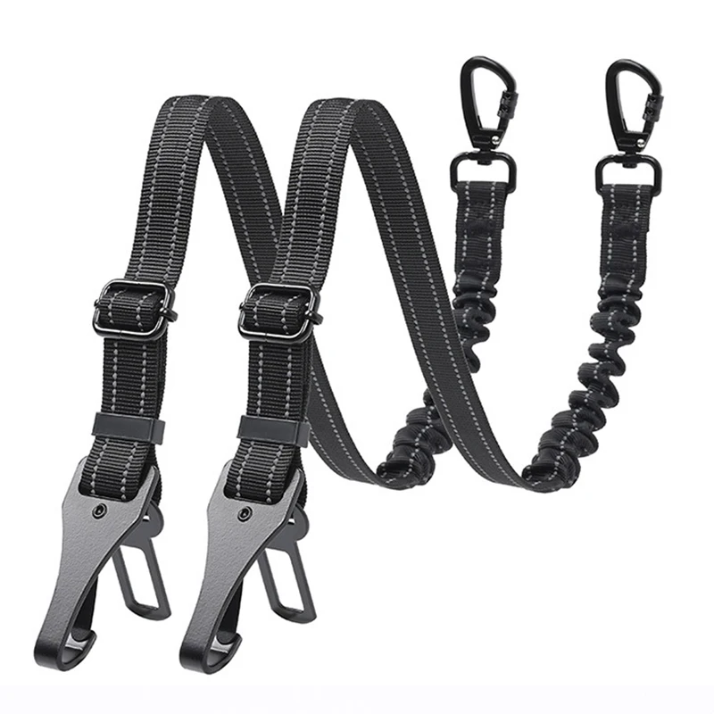 

Multifunction Pet Dog Car Seat Safety Belt Strong Vehicle Belts Reflective Fixed Traction Rope for Small Large Big Dogs Product