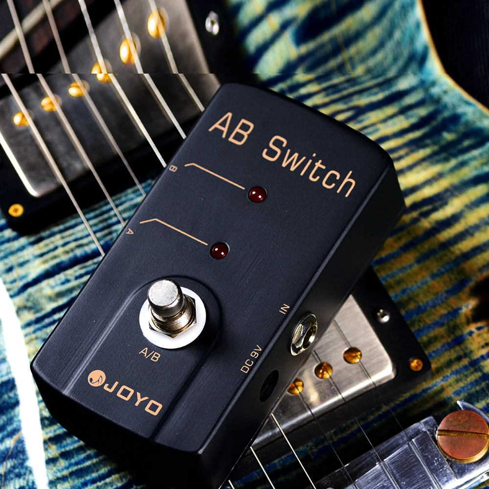 JOYO JF-30 AB SWITCH Педаль эффектов для гитары между двумя выходами Цепи контура
