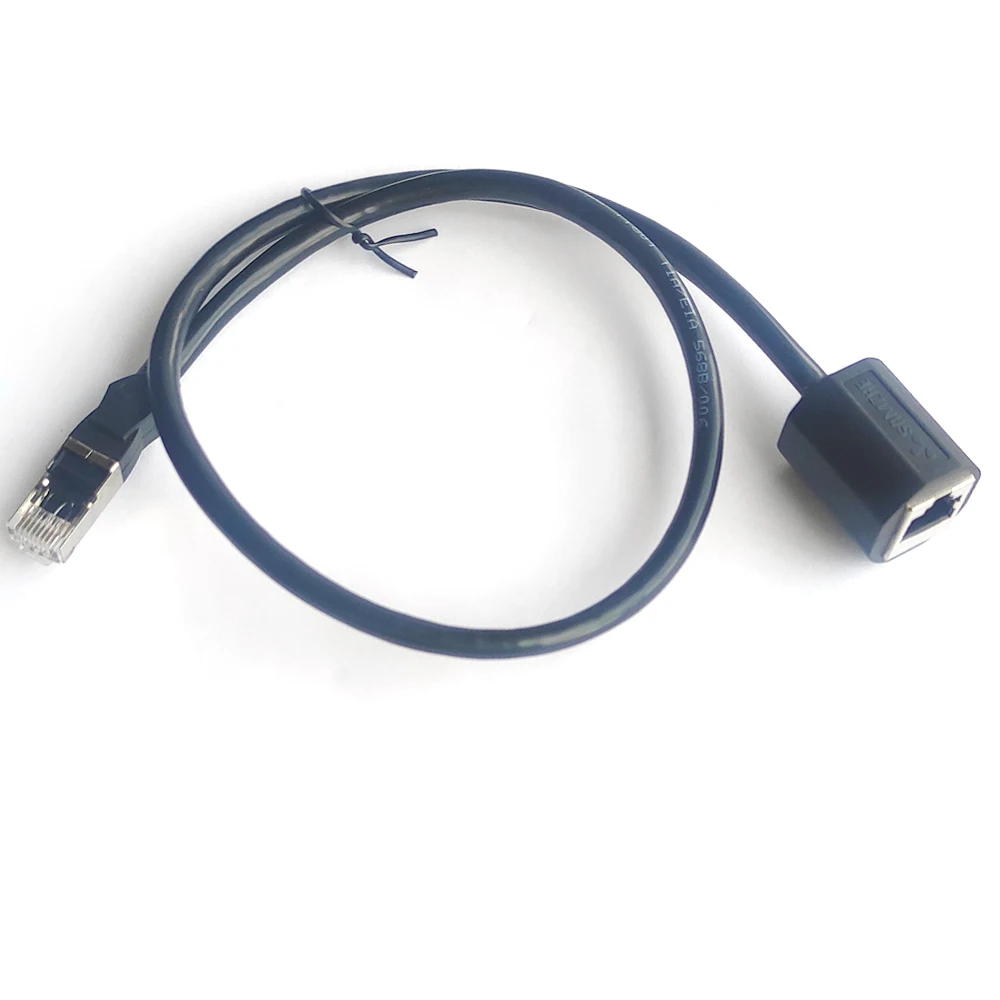 Фото Удлинительный кабель Ethernet категории 6, широкополосный разъем для пар, сетевой порт, удлинитель RJ45 «папа-мама» 5000 Мбит/с №3