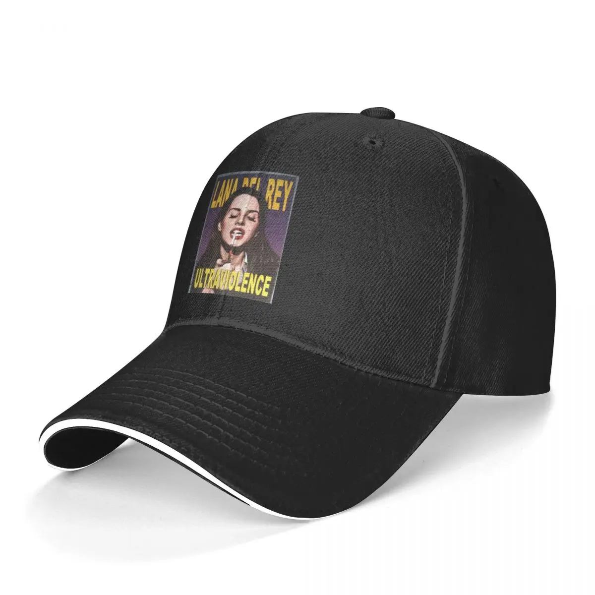 

Lana Del Rey Smoking Baseball Cap Singer Tennis Trucker Hat Wholesale Men Stylish Printed Snapback Cap