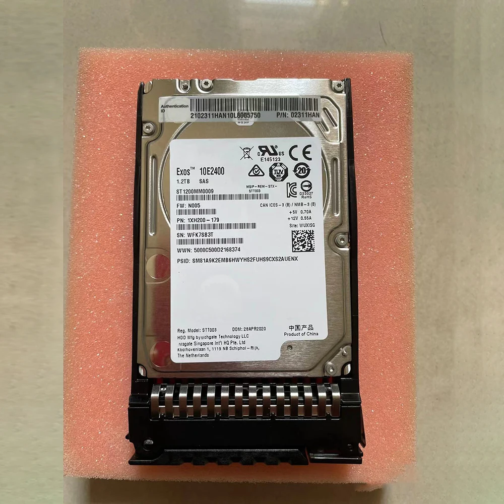

ST1200MM0009 серверный жесткий диск 1,2 T 10K SAS 2,5 "256M накопитель