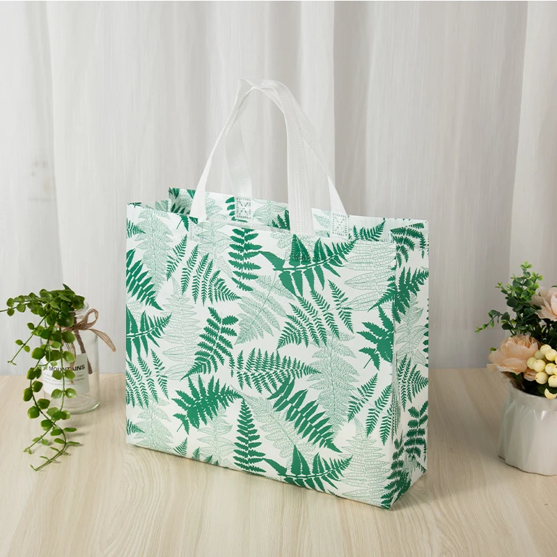 

Shopping Bag Grocery Bag Takeaway Bags Folding Bags Shopping Pouch Eco Storage Non-woven Fabric Storage Waterproof Film Coated