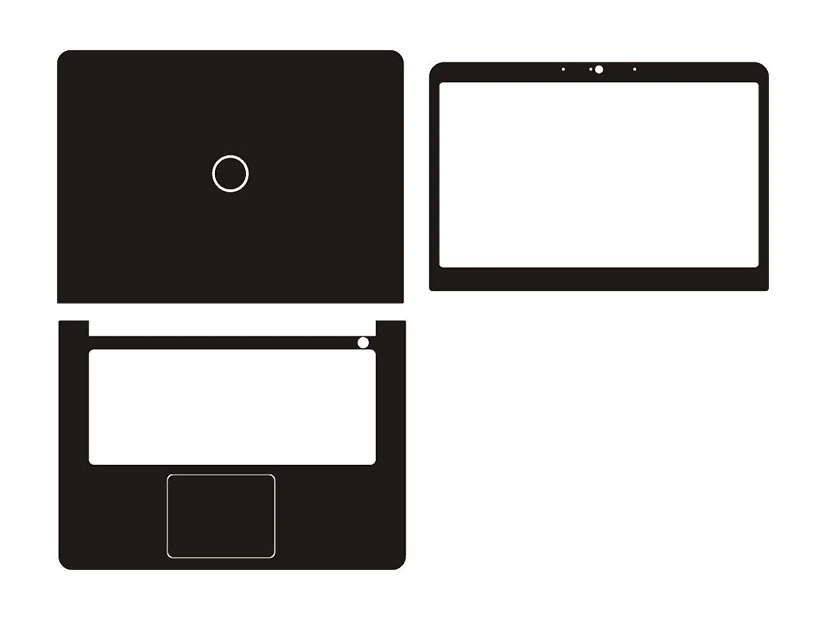 

Наклейка из углеродного волокна для ноутбука, защитная наклейка для ноутбука Dell inspiron 14 5447 5448 5445 5457 14 дюймов