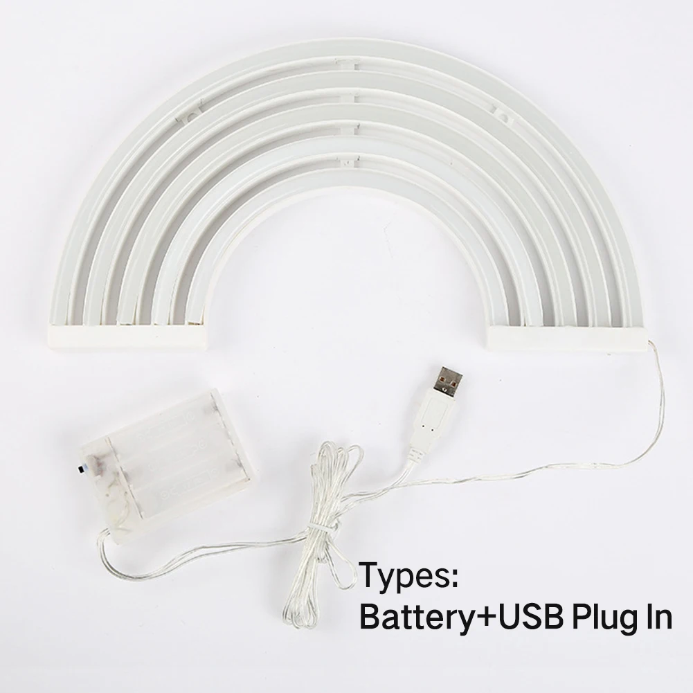 

Neon Home Party Night Light Wedding Kids Room Led Wall Decor Colorful Fashion Rainbow