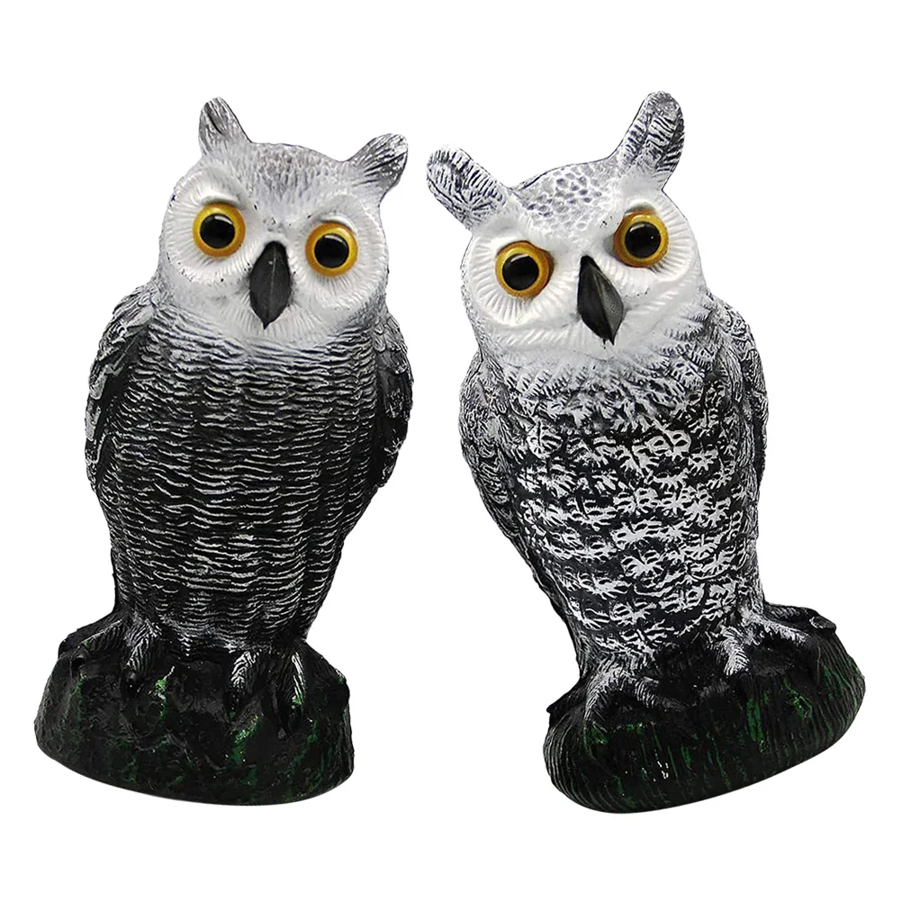 

Owl Statue Figurines Garden Sculptures Gifts Animal Ornaments Miniature Yard Ornament Decoration Sculpture Statues Outdoor