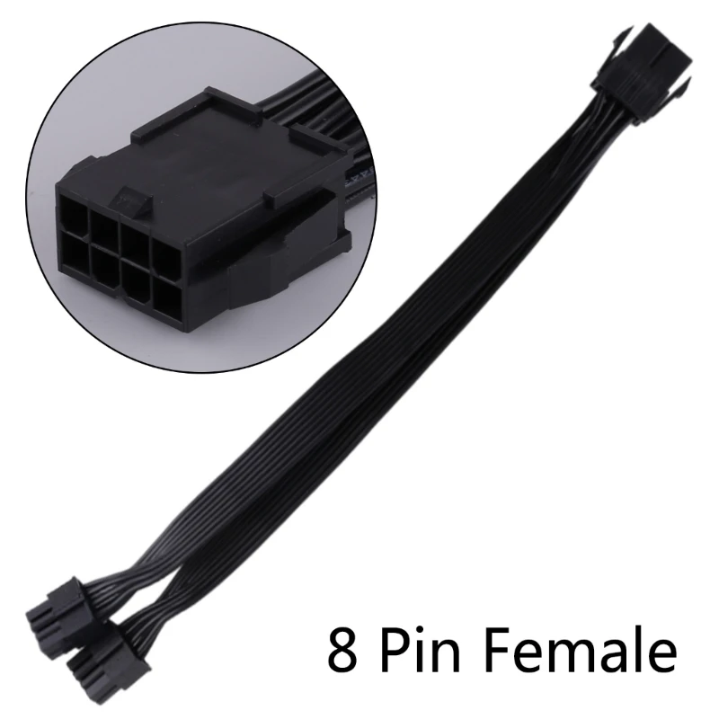 CPU 8Pin Female 2 8PINs Converter Адаптер Поддержка материнской платы компьютера 8 + 8/8 4