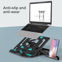 foldable laptop stand holder adjustable heat dissipation holder bracket for 11 17 inch notebook tablet ipad holder support rack