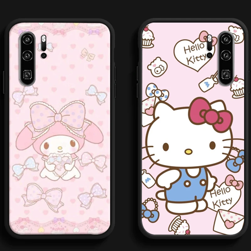 

Hello Kitty Cute Cat Phone Cases For Huawei Honor Y6 Y7 2019 Y9 2018 Y9 Prime 2019 Y9 2019 Y9A Coque Funda Soft TPU Carcasa