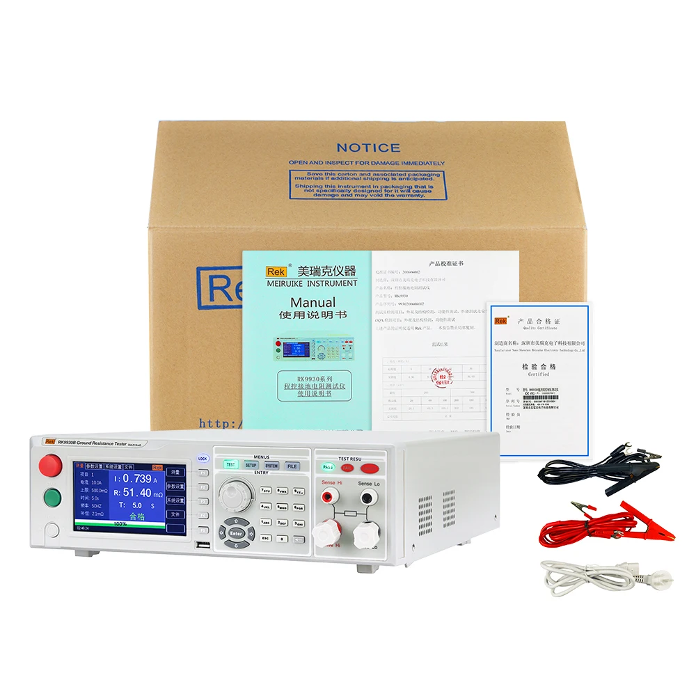 Программируемый тестер сопротивления заземления переменного тока RK9930/9930A/9930B