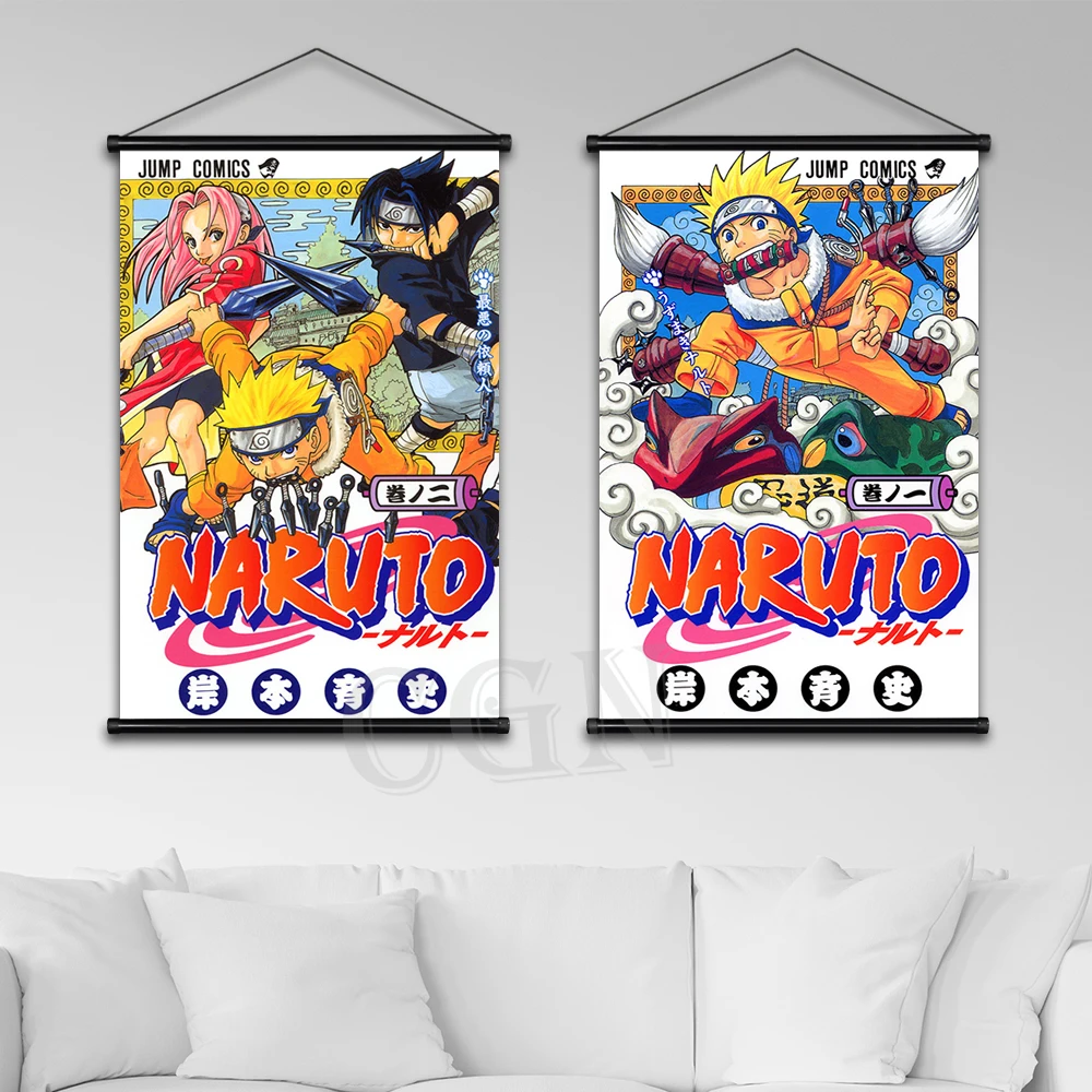Удзумаки постер Наруто Классический Аниме HD холст печать Учиха Итачи картина