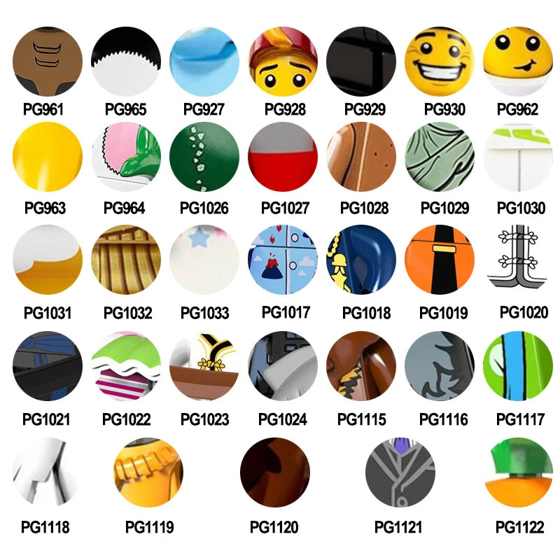 

Милые строительные блоки PG8061 PG8073 PG8087, различные фигурки аниме, завершенные игрушки для детей, подарки