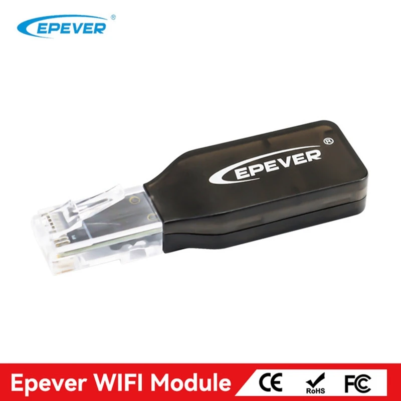 

EPEVER WiFi 2.4G RJ45 D WIFI Serial Server RS485 to WIFI Support APP For Tracer AN Solar charge Controller