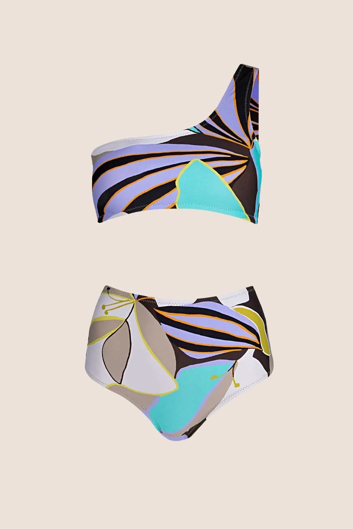 Рисунок 4 - Женские бикини на одно плечо сиреневый