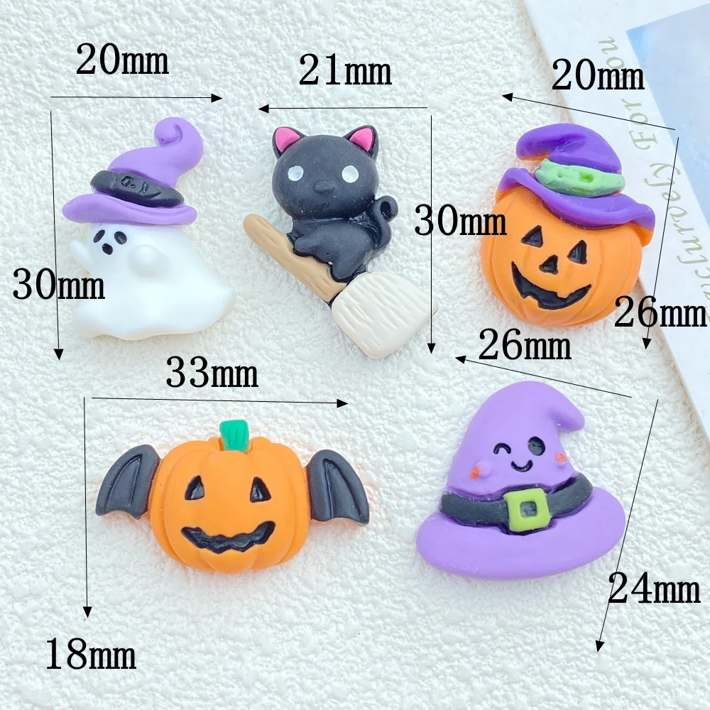 10 шт. декоративные украшения для волос с плоской спинкой