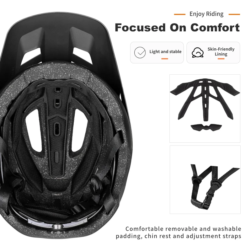 BATFOX новый шлем для горного велосипеда размера M с 17-вентиляцией и дышащим