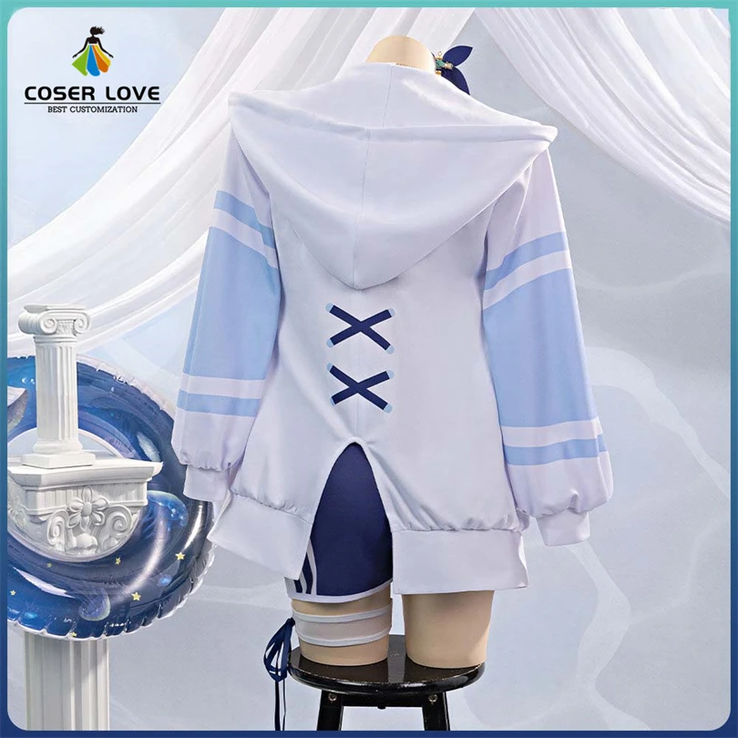Фото Костюм для косплея Uma Musume Pretty Derby Cheval Grand Swimsuit, наряд для Хэллоуина, аниме-фестиваля, комик-кон №2