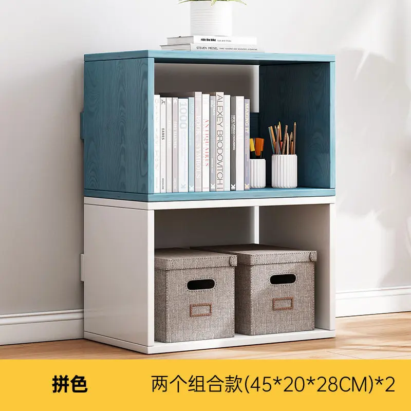 

2023 Year Aoliviya Official New Bay Window Storage Cabinet Simple Desktop Bookshelf Bookcase Small Table Combination Storage Rac