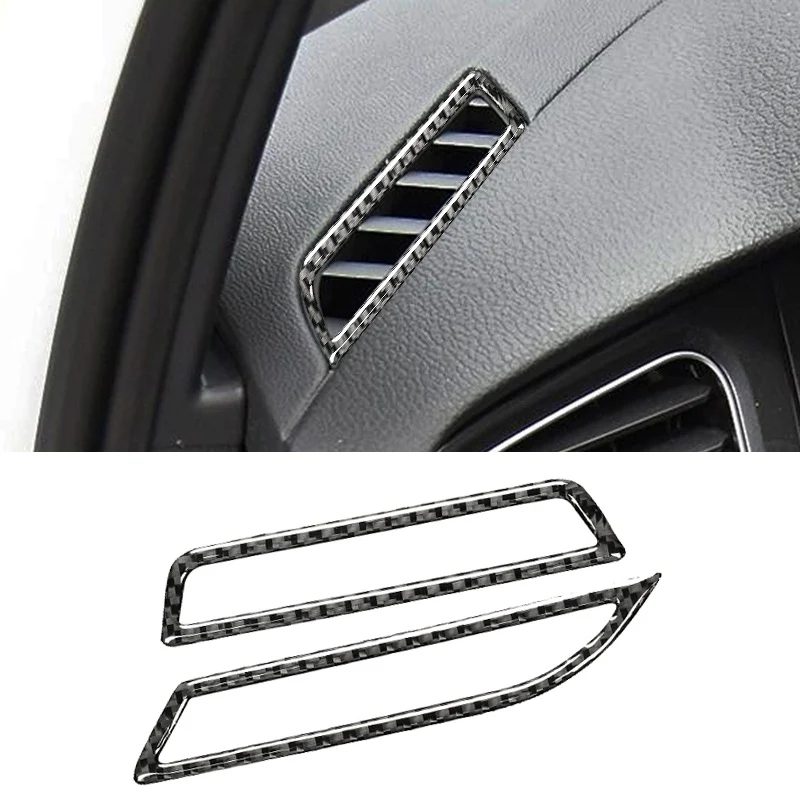 

Рамка из углеродного волокна для приборной панели с вентиляционным отверстием, оболочка для модели Volkswagen VW Golf 7 GTI MK7 2013-2017, автомобильные аксессуары