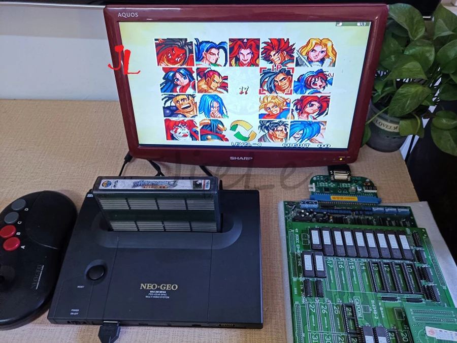 Игровой картридж CBOX MVS SNK NEOGEO CMVS + JAMMA SUPER GUN с джойстиком или геймпадом USB новая