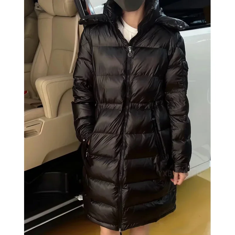 Moncl * r женский зимний пуховик на толстой молнии лучшие пуховики 90 гусиный пух