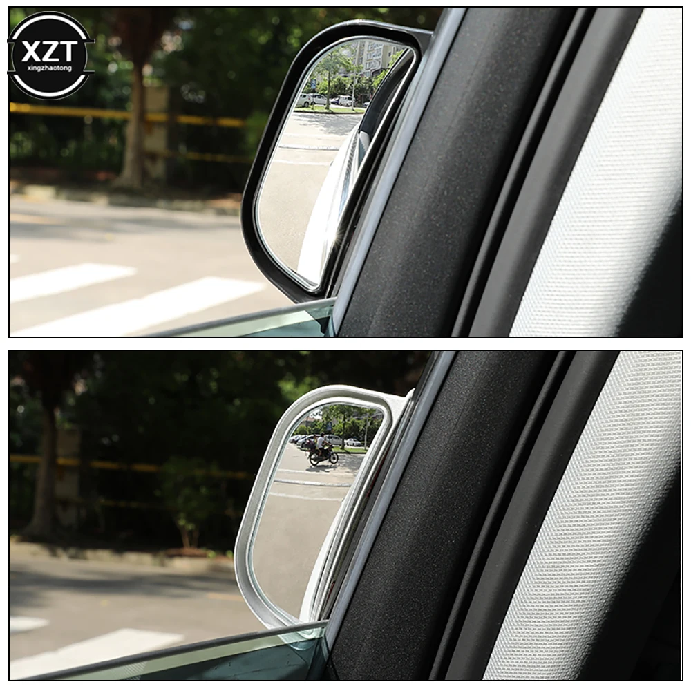 

Universal Car Rear View Mirror Wide-angle Blind Spot Mirror Rearview Mirrors for Second-row Seats Auxiliary Observation Mirror