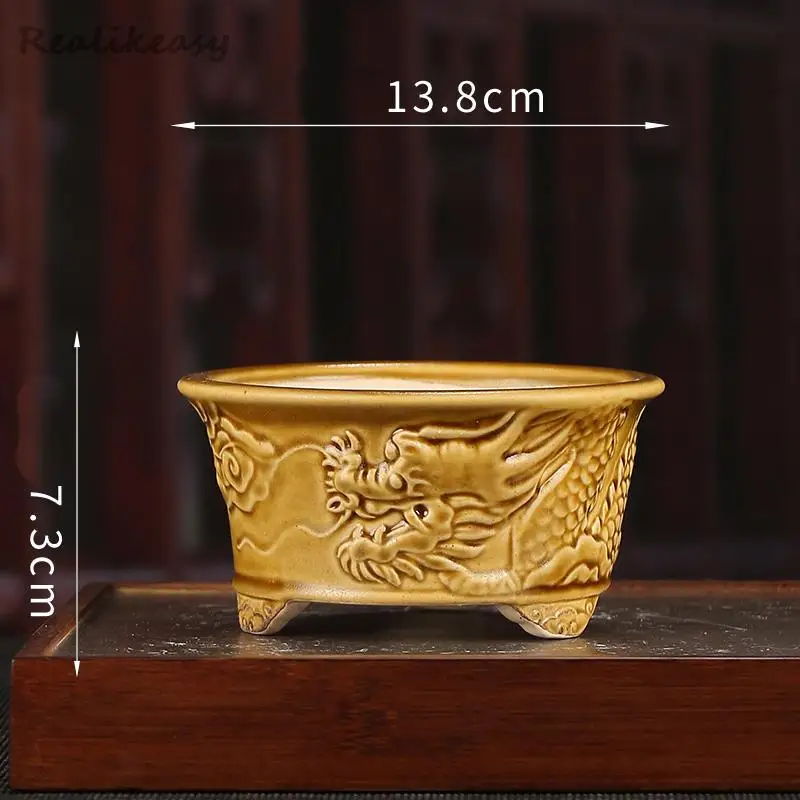 

Керамический цветочный горшок Realikeasy