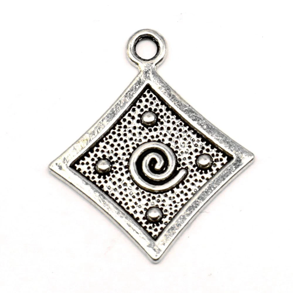 

50pcs Wholesale Jewelry Lots Whirlpools Charms Pendant Supplies For Jewelry Materials 28x33mm