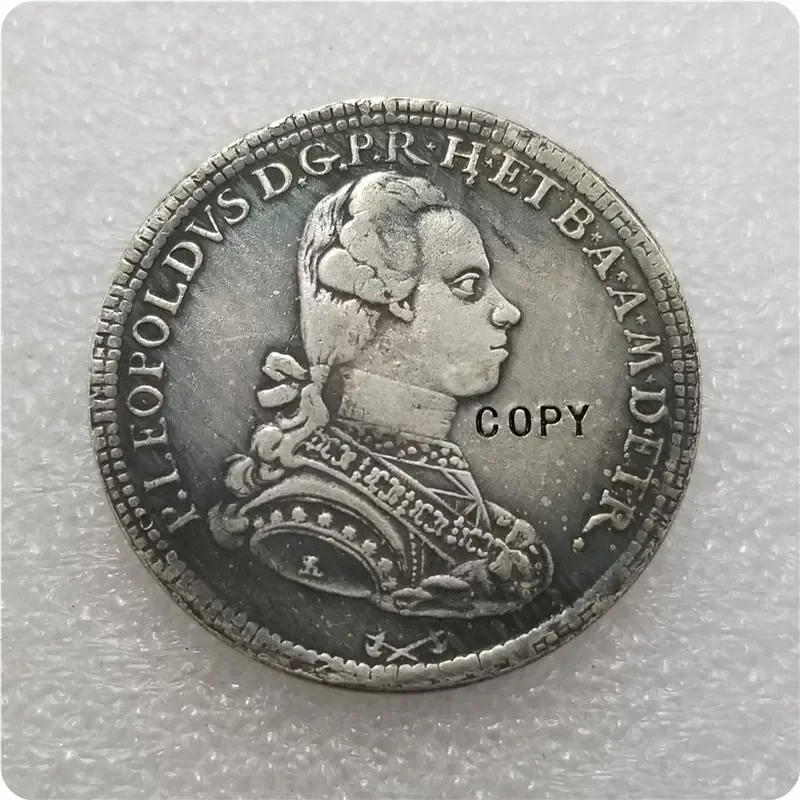 КОПИЯ РЕПЛИКА 1737 немецкая монета карманные монеты рождественские подарки