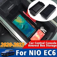 for nio ec6 2020 2021 2022 2023 car interior accessories center console armrest storage box stowing tidying organizer tray