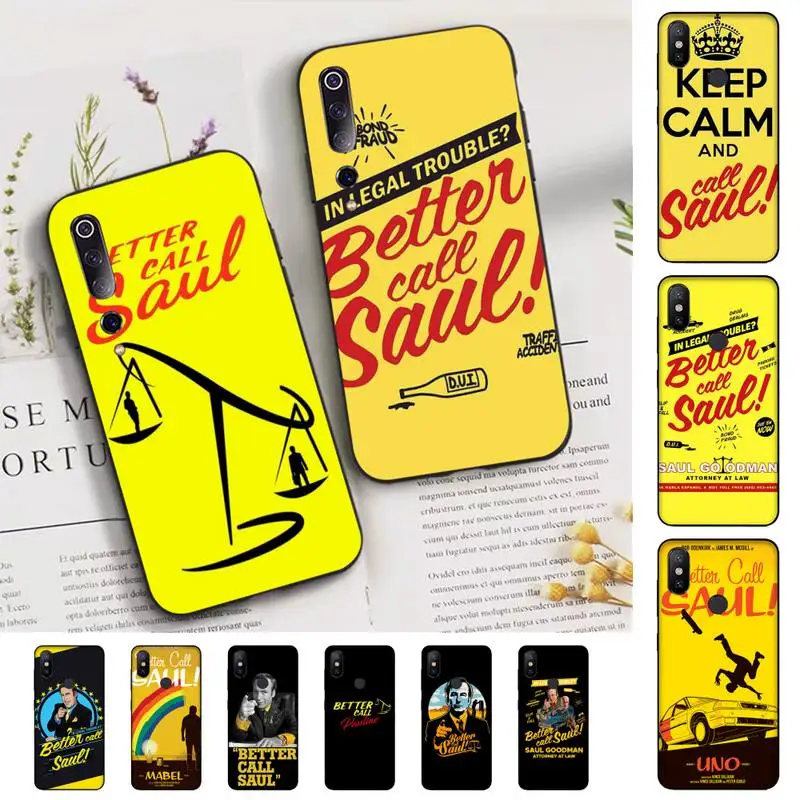 

Better Call Saul Phone Case for Xiaomi mi 5 6 8 9 10 lite pro SE Mix 2s 3 F1 Max2 3