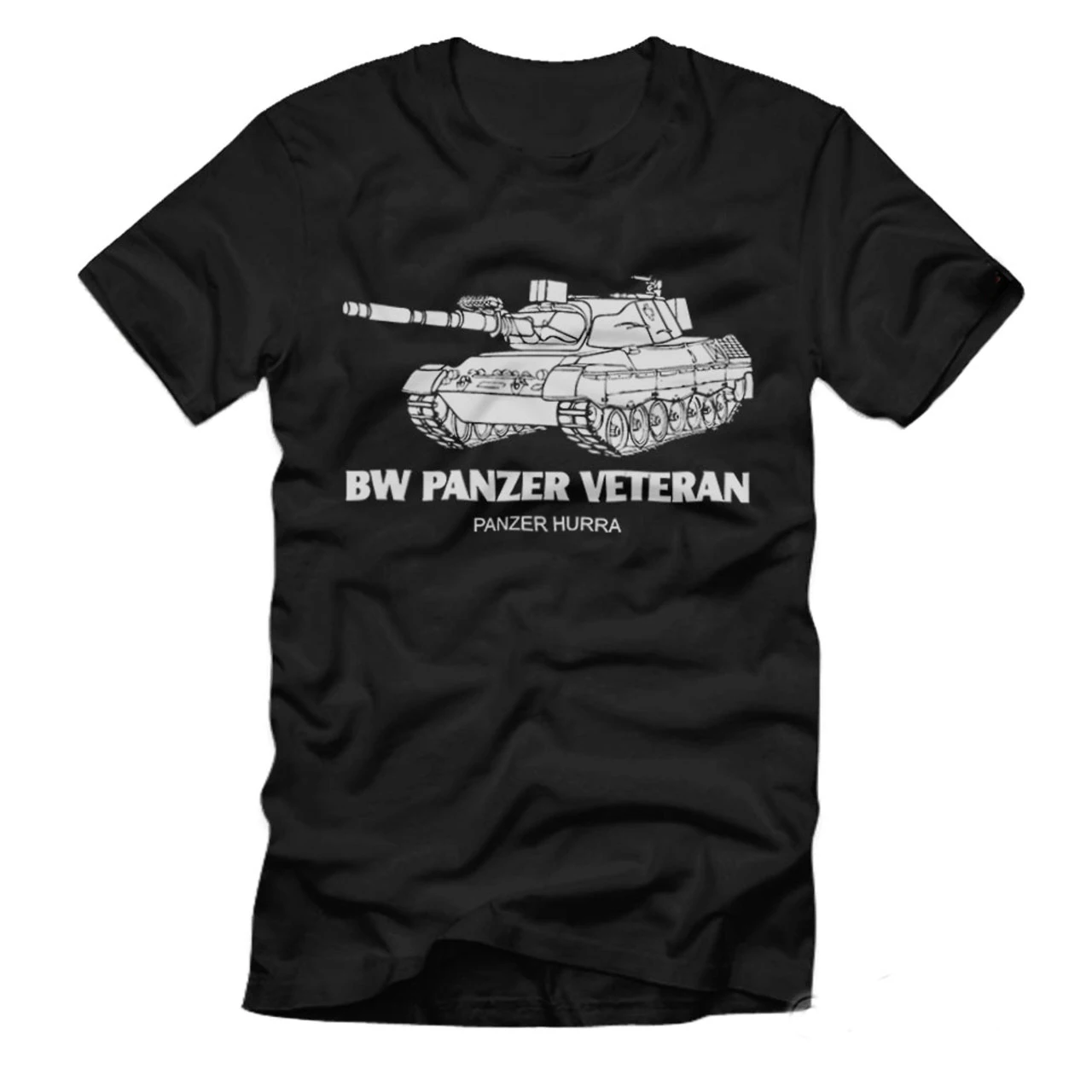 Футболка BW Panzer Veteran Leopard 1 Leo1, бундесвейр резервист Летняя Хлопковая мужская футболка с коротким рукавом и круглым вырезом, Новинка