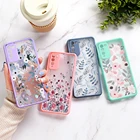 Роскошный чехол с цветочным рисунком для Vivo Y17 Y85 Y19 Y11 Y12 Y3 Y5S Y50 Y93 V9 U3 Z5i, жесткий противоударный матовый чехол-бампер из поликарбоната