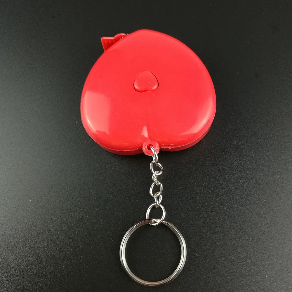 1 шт. портная линейка в форме сердца выдвижная измерительная для шитья тела