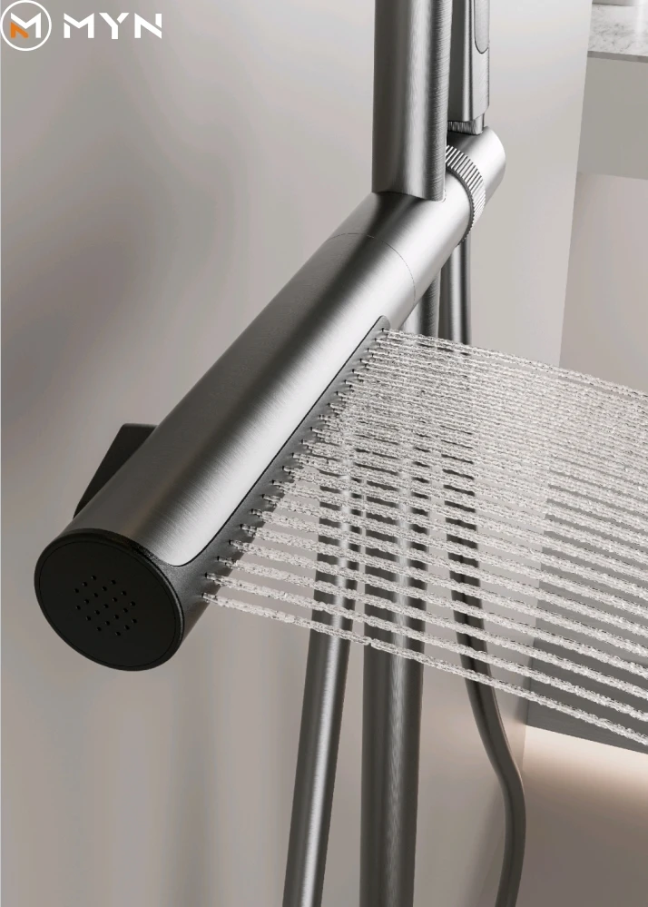 2024 г. Meiyani водопад спрей для ванной комнаты цифровой дисплей многофункциональный