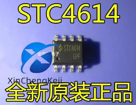 20 шт., оригинальная новая плата высокого напряжения AO4614 AO4614B STC4614 LCD power SOP-8