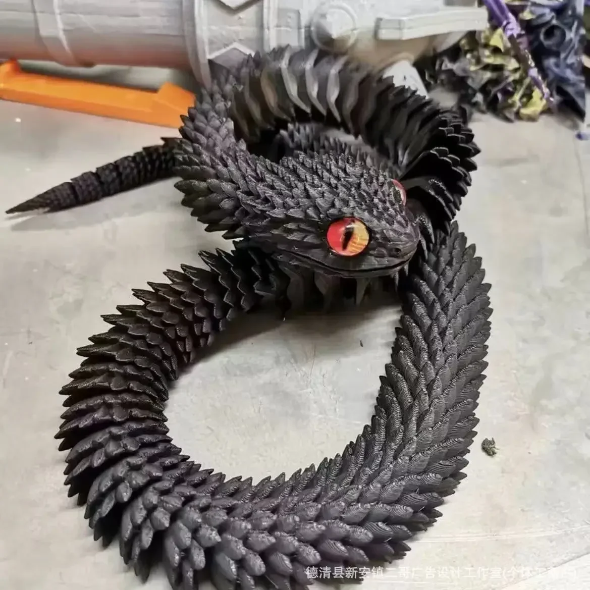 

3D фигурки змеиного дракона HUANHUI пластик