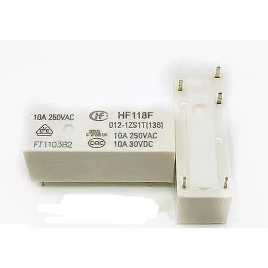 Фото ГОРЯЧАЯ НОВИНКА HF118F-012-1ZS1T HF118F0121ZS1T Реле постоянного тока 12 В 12 В постоянного тока 12 В 5 контактов №1