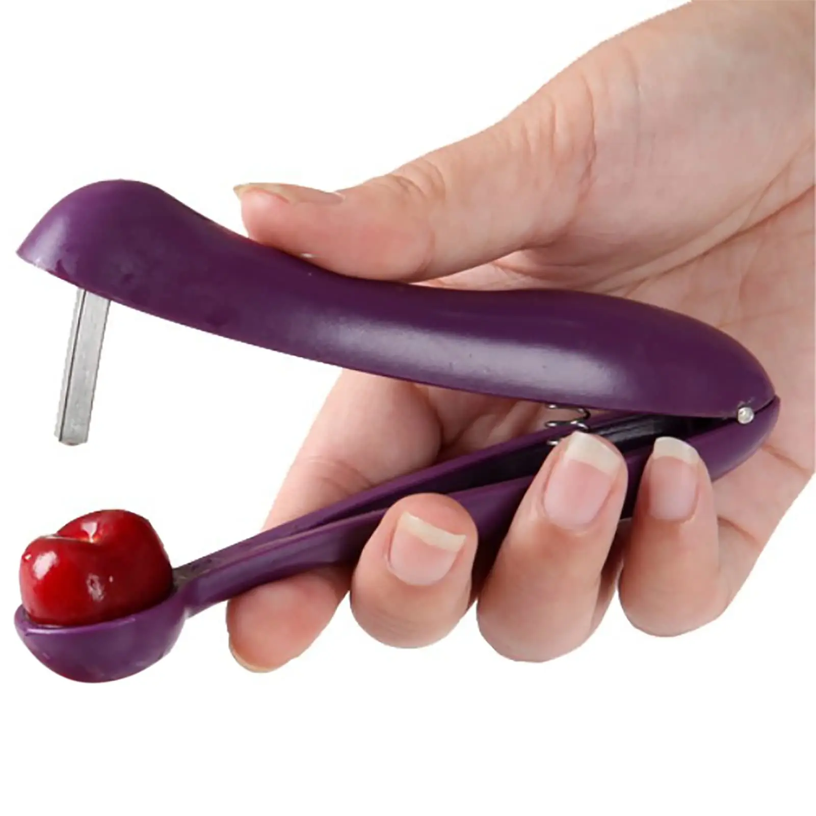 

Cherry Seed Removal, Cherries Corer Pitter, Portable Cherry Seed Remover With Handle, Fruit Corer Cherry Pitter Kitchen Tools