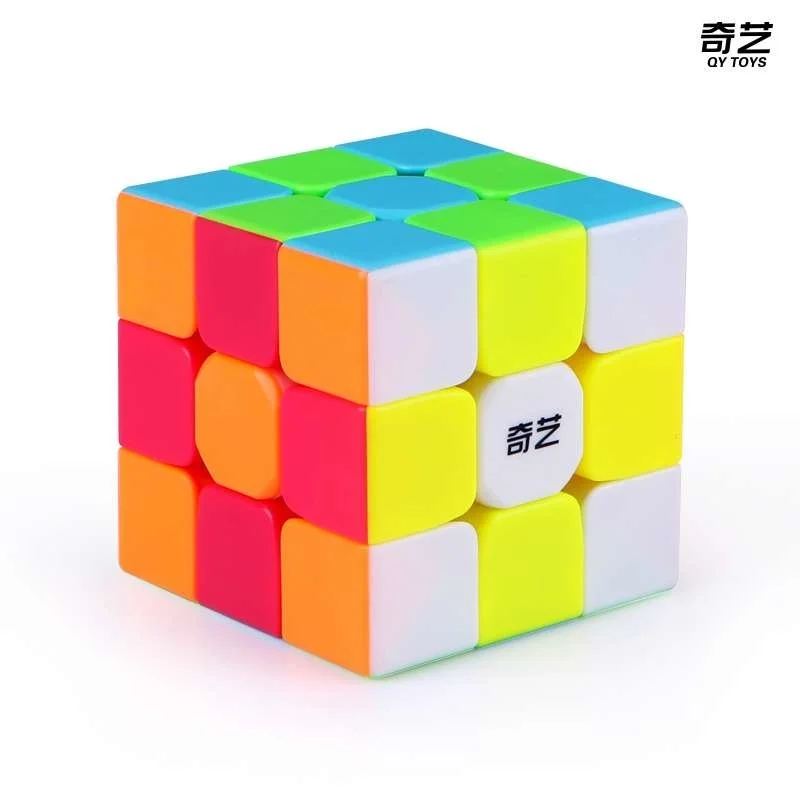 

Qiyi Warrior S 3x3 Magic Cube Colorful Stickerless Speed Cube Antistress 3x3x3 Learning Educational Puzzle 3x3 Cubo Magico Toys