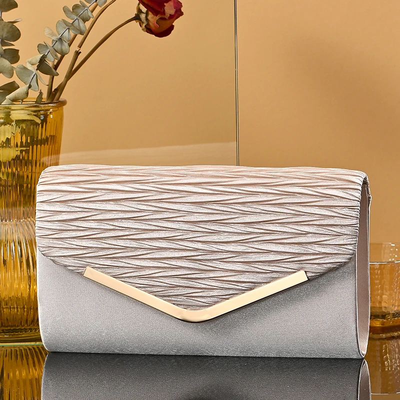 Элегантный Европейский Дизайн Клатч На Плечо Расшитый Блестками Полиэстер